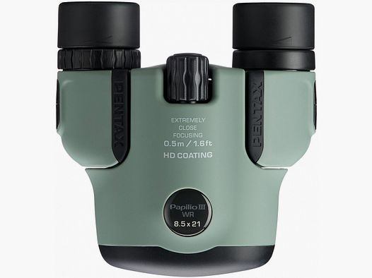 Pentax Binoculars Papilio III 8.5 x 21 WR olive - after 29.01 EUR RICOH IMAGING summer promotion