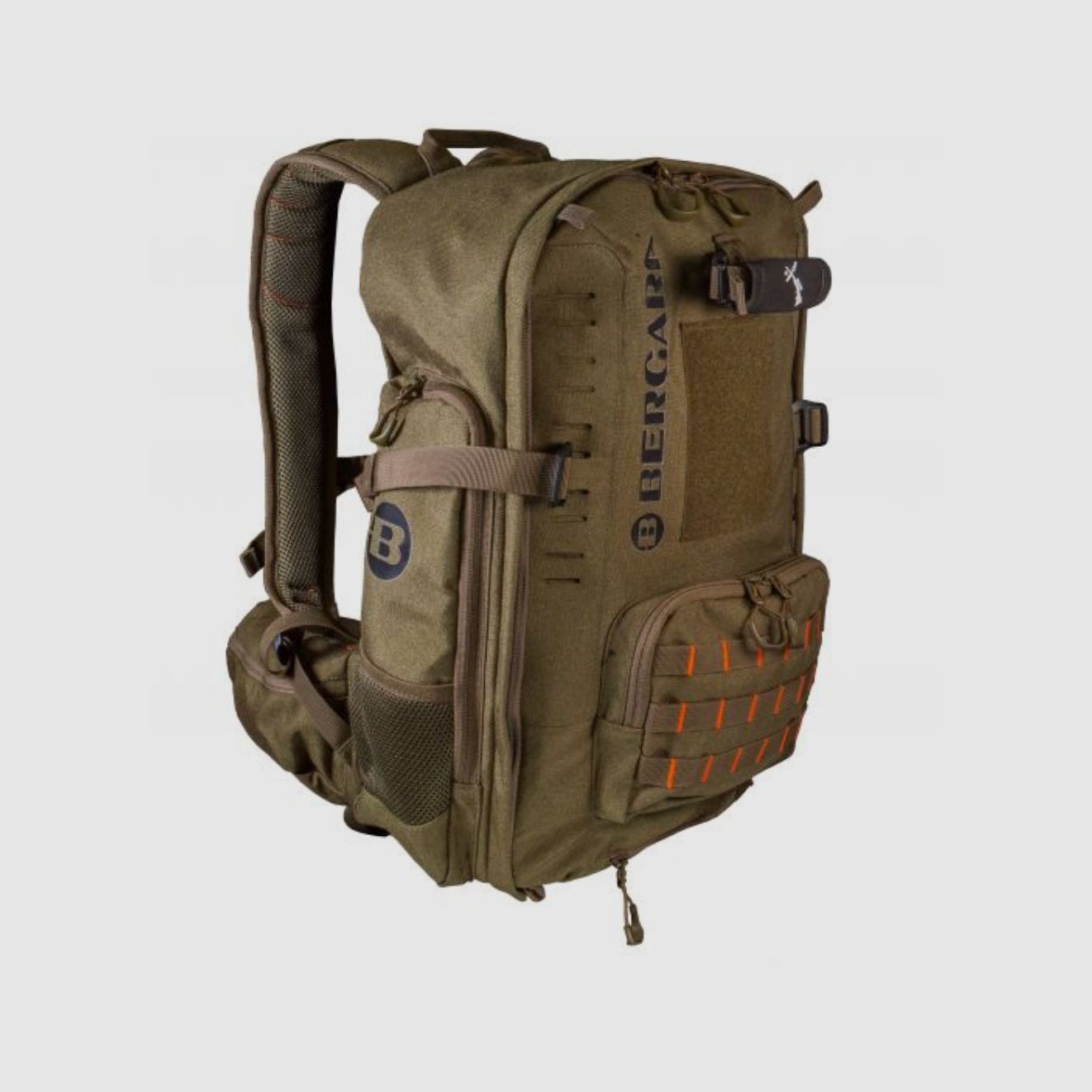 Bergara 35-04005 Jacht Rugzak Jager rugzak in groen Volume 35 L