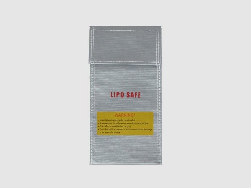 LIPO-SAFE-BAG "LIPO GUARD", small, 11.5x18 cm
