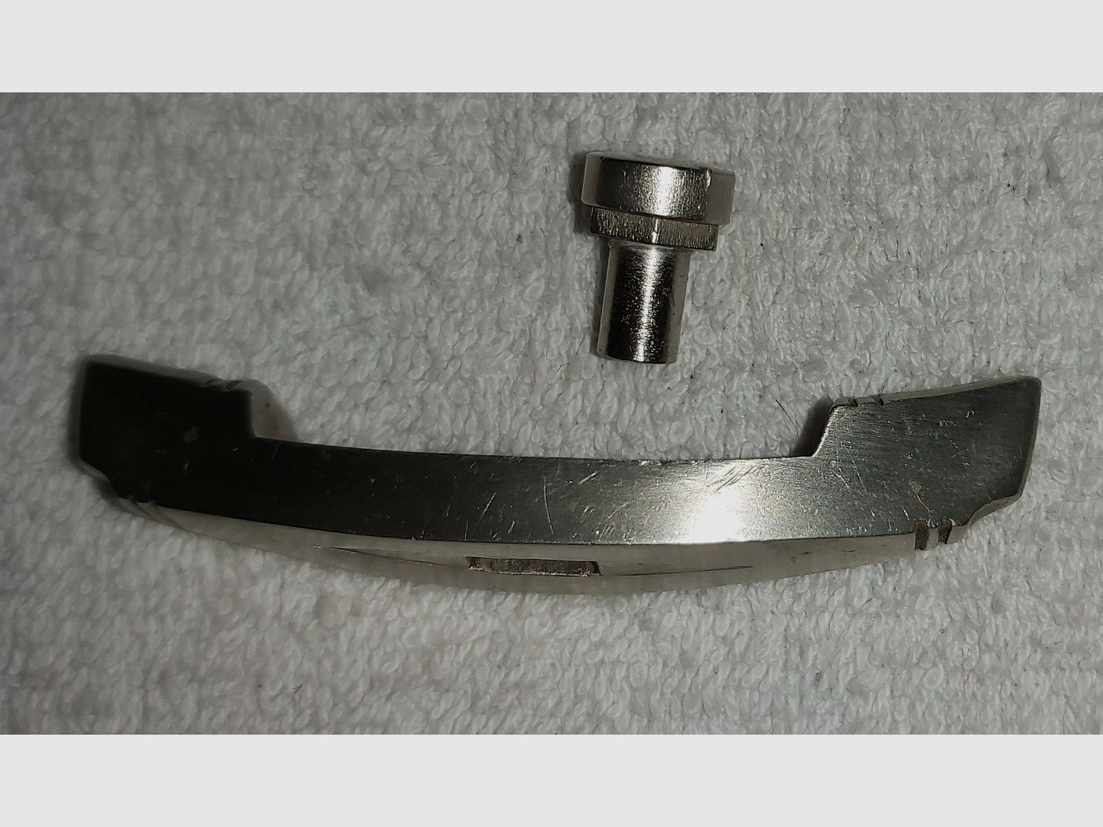 2 WK original lower crossguard and head screw for SA or SS service dagger