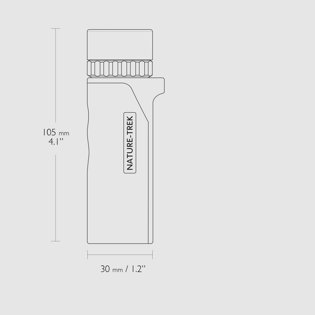 HAWKE 35210 Monokular Nature Trek 8x25 Grün