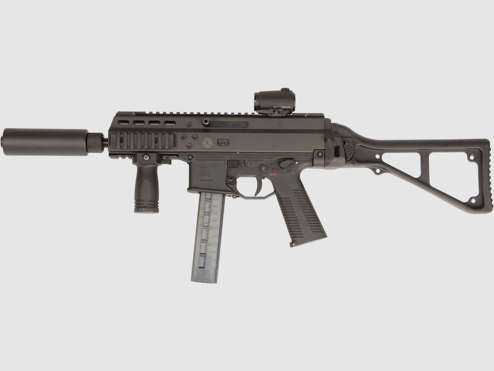 B&T QD-CQB SMG/PDW Silenciador – 9 mm Para, imagen 2 de 2
