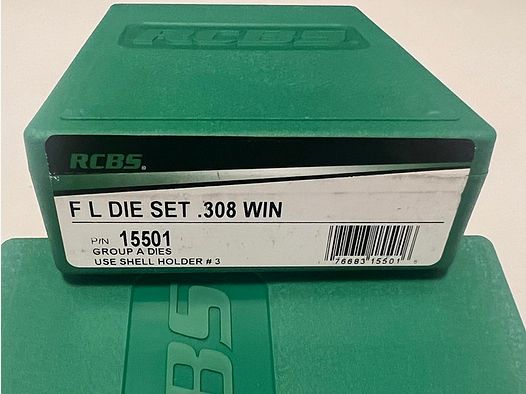 RCBS Matrice de Calibration et de Mise en Place .308 Win #15501 - Ensemble Complet AR15