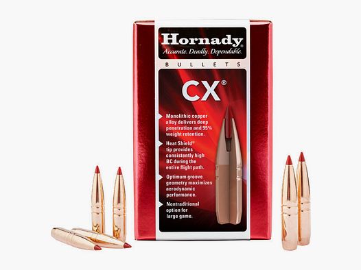 Hornady Kogels CX 150grs à50 .30/.308
