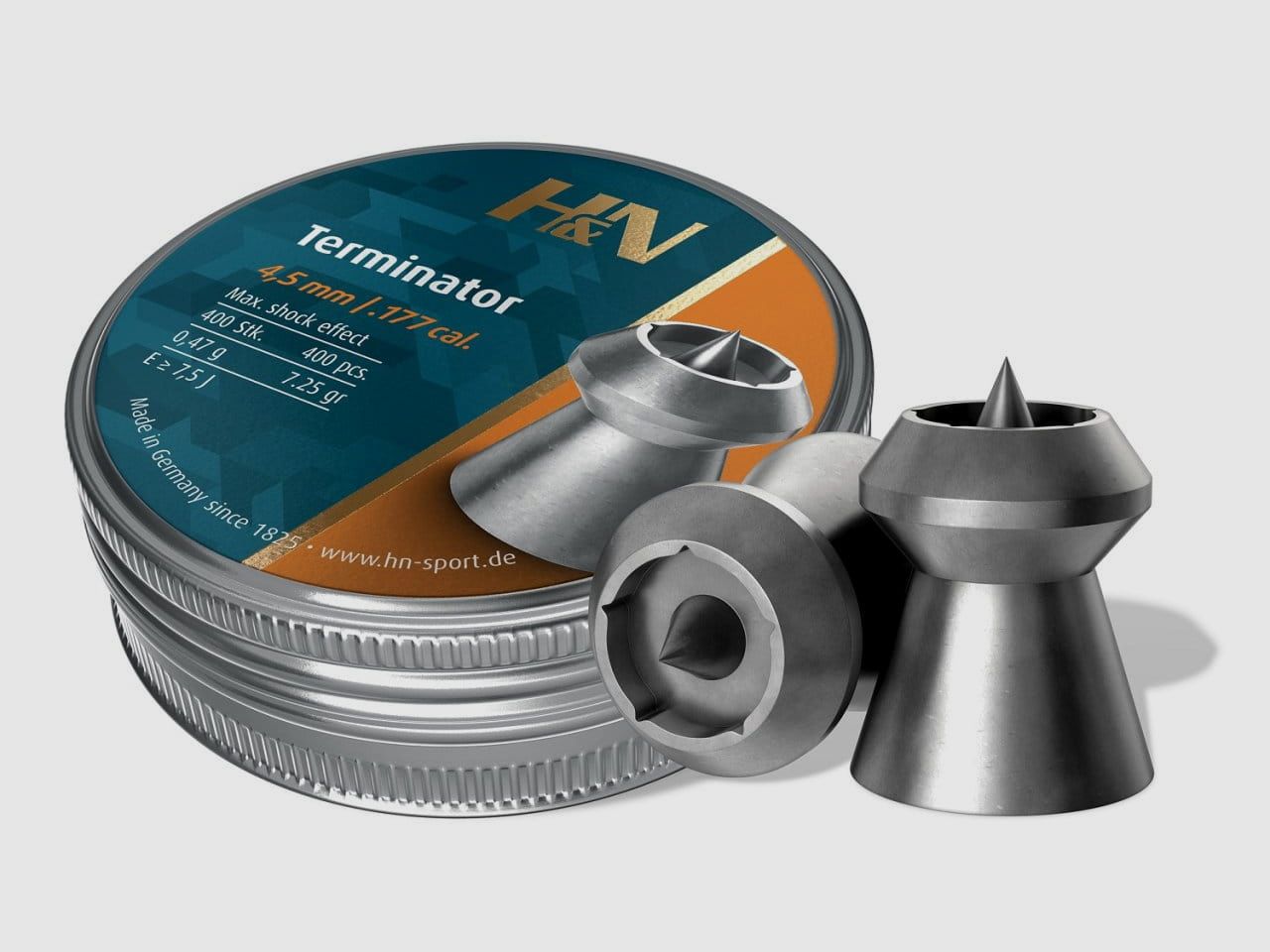 H&N Terminator Diabolo 4.5 mm - 400 pcs.