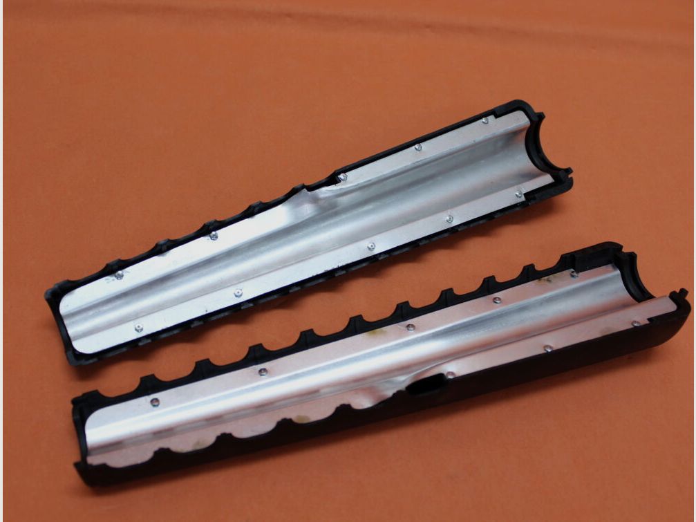 Brownells AR-15: Handguard A1 Rifle/ Standard-Length BRN RETRO with Heat Shield Synthetic Black Trangular