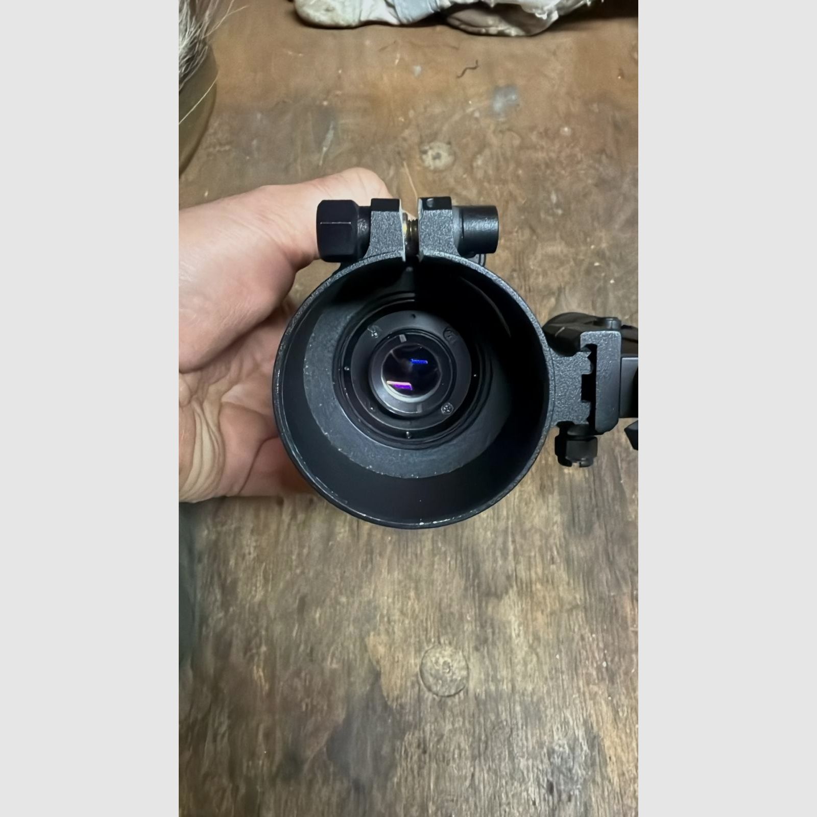 Dipol DN37 pro mini appareil de vision nocturne avec éclairage Nightlux IR-850