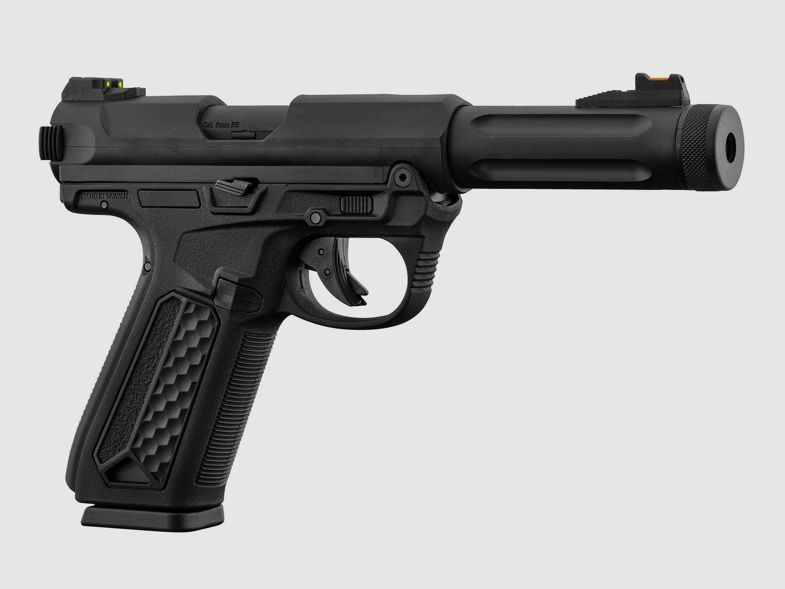 REPLIK GBB GAS AAP-01 ASSASSIN SEMI & FULL AUTO SCHWARZ 0,95J, Bild 2 von 3