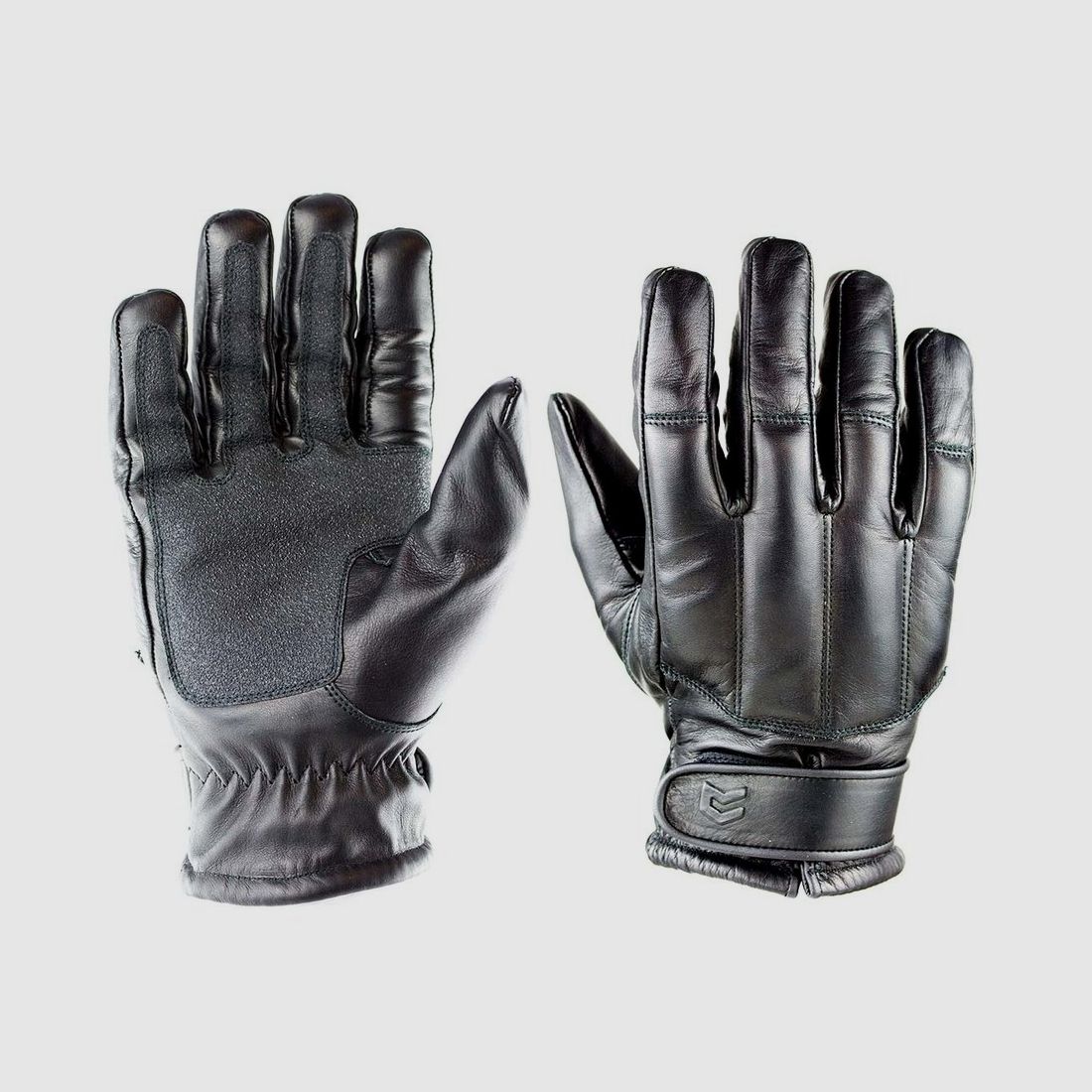 OBRAMO Quarzsand Lederhandschuhe Schnitthemmend