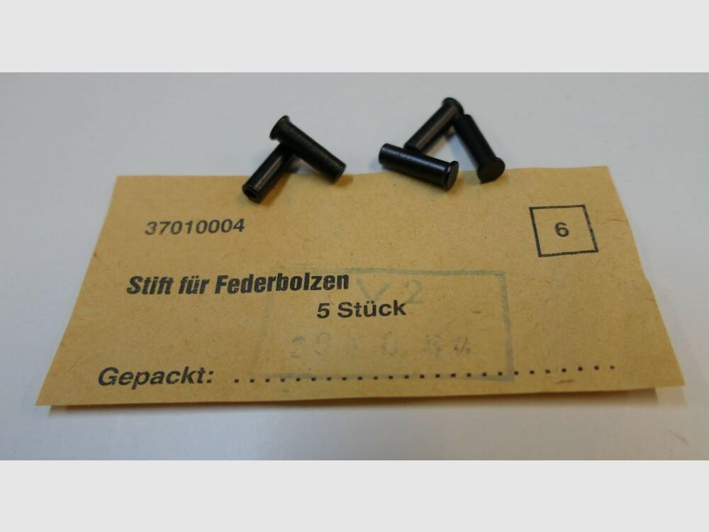 DDR VEB Equipment & Tool Construction Wiesa original DDR NVA AK 47 pin for spring bolt [6] unused, new for AK47, 7.62x39