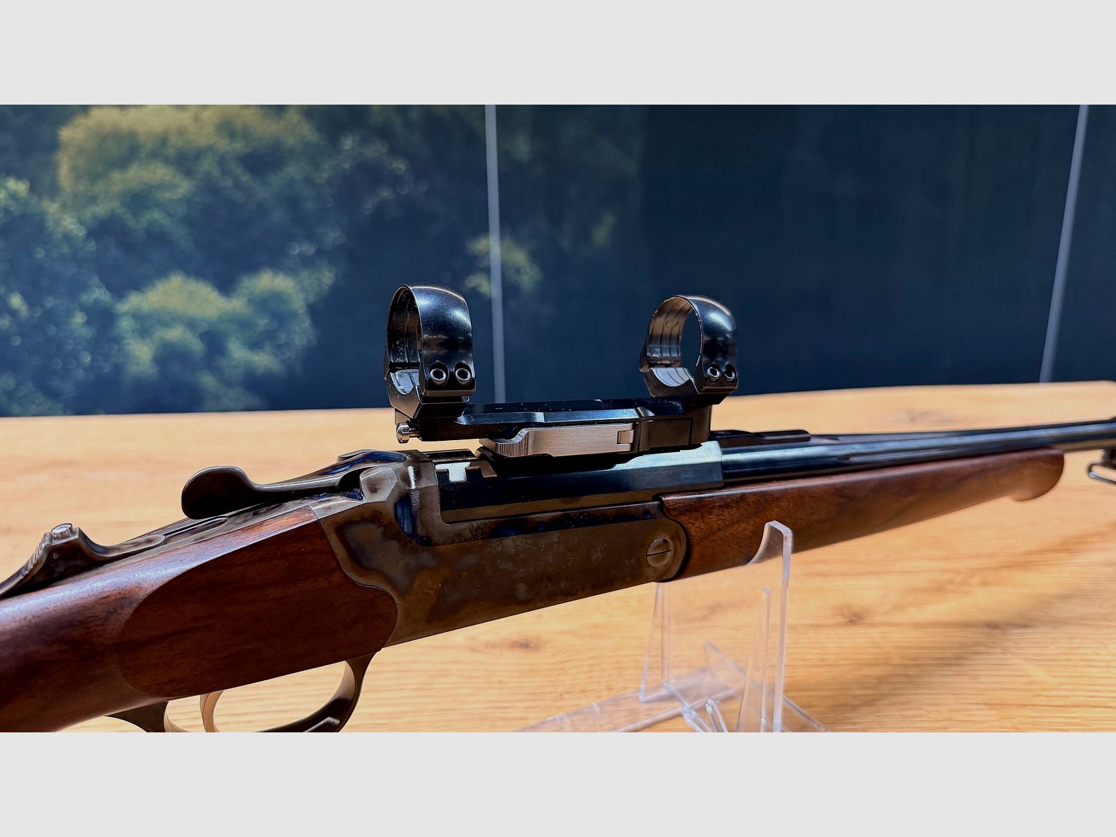 Prinz Kipplaufbüchse No. 1 con Bunthärtung / 6,5mmPRC / LL52cm / M15x1 / Kanneliert / incl. Prinz Montage 30mm Ring