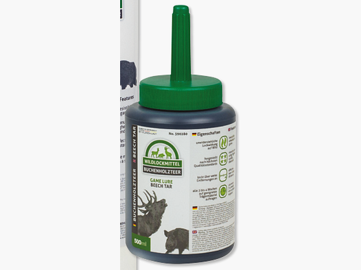 Eurohunt Alquitrán de haya – bote de 520 g con brocha