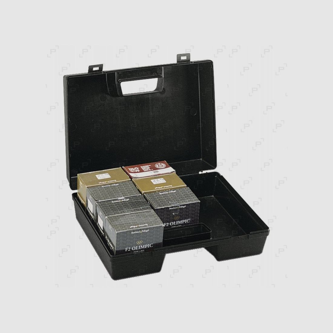 Waffenkoffer für Patronen NEGRINI MOD.2020 schwarz, Bild 1 von 2