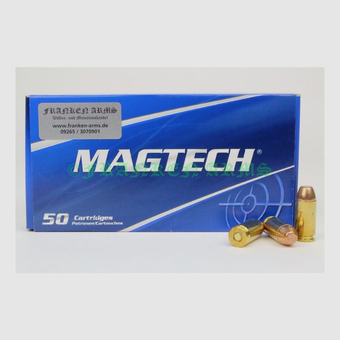 Magtech .40 S&W FMJ-Flat 165gr. 10,7g 50 Stück Staffelpreise