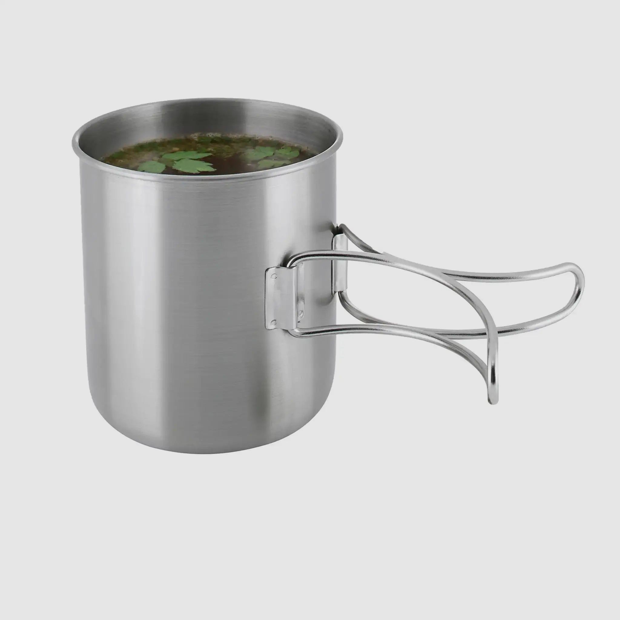 Tatonka Stainless Steel Mug Handle Mug 600