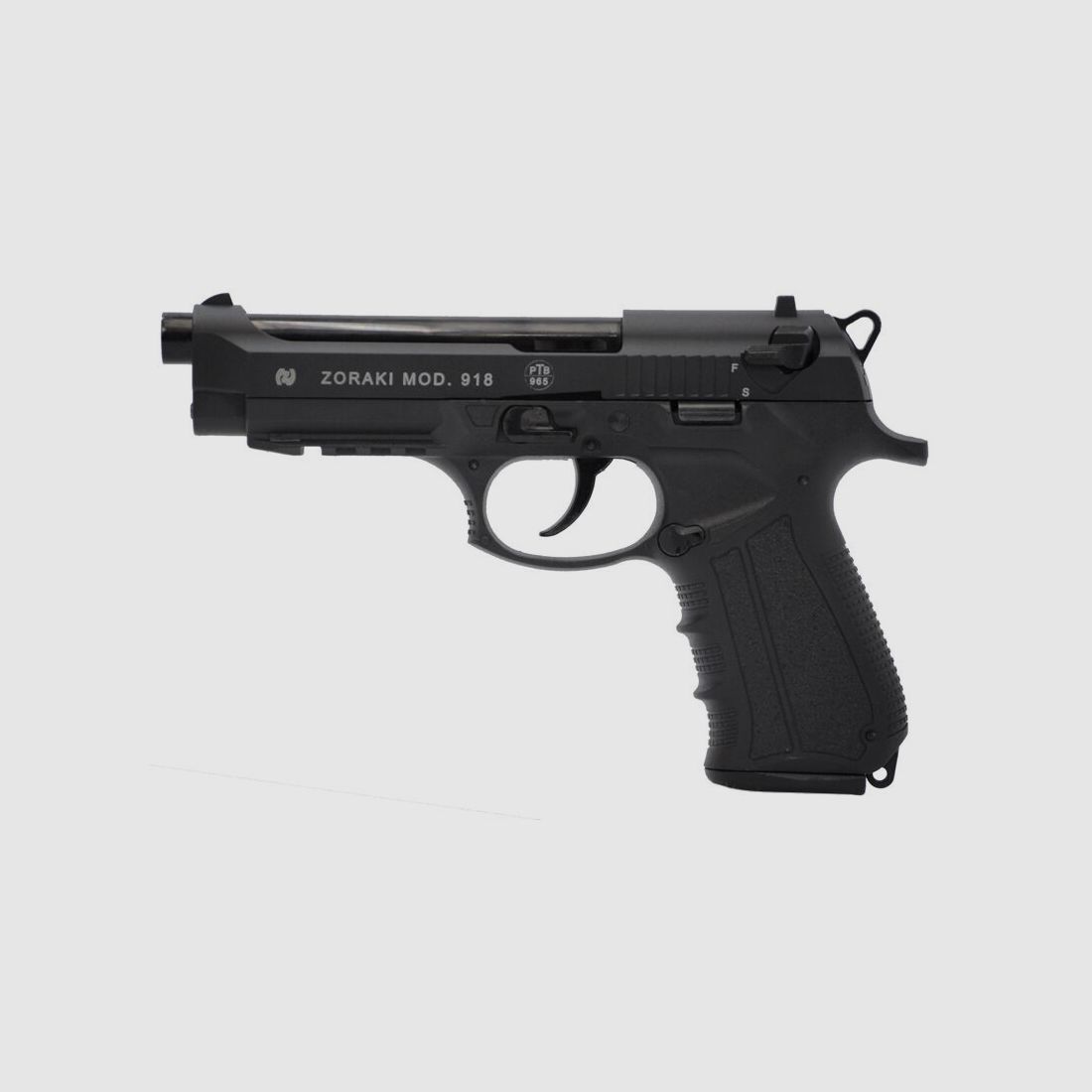 Zoraki 918 black, 18 shots