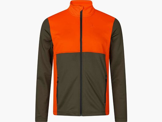 Seeland Elliot Fleecejacke Grün Orange