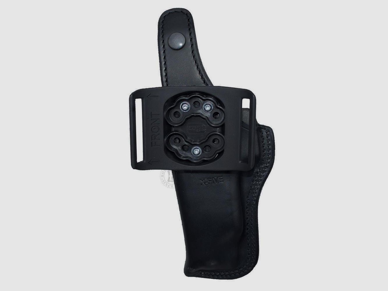 Waffenholster PATROL-MAN 5" Colt 1911/Goverment,Para Ordnance,S&W,Taurus PT,Springfield,Remington,Sig Sauer,Dan Wesson,Kimber,Les Baer-Schwarz-Rechts