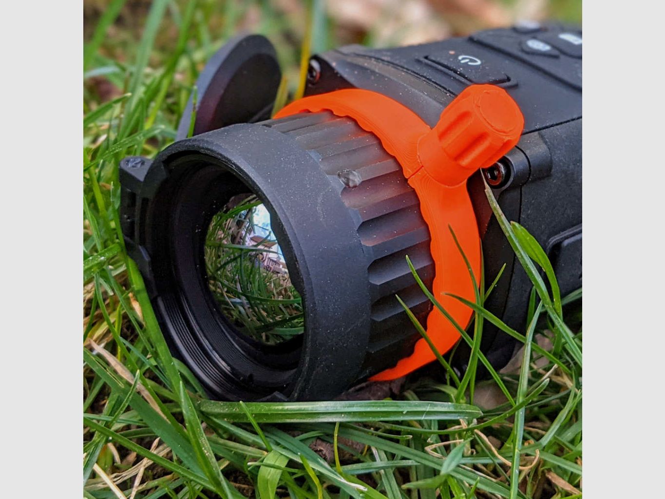 Für Hikmicro 35 & 19er: Schnellverstellhebel für Vorsatzgerät-Fokus