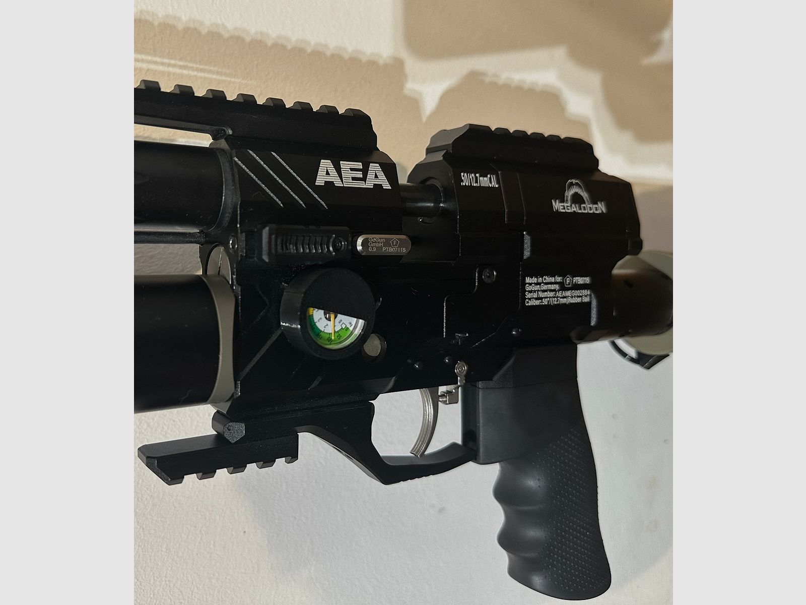 AEA Megalodon cal. .50 – Komplettset mit viel Zubehör