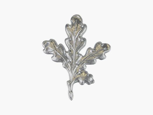 Eurohunt Eichenblatt Aluminium silberfarben
