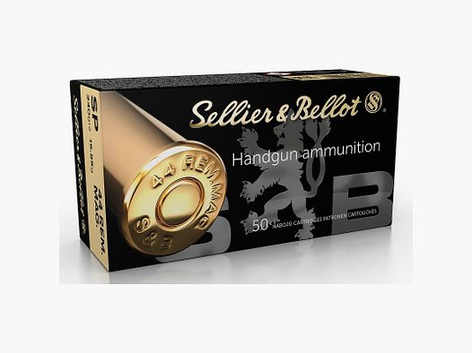 50 cartuchos S&B cal 44 Rem Mag 240gr SP