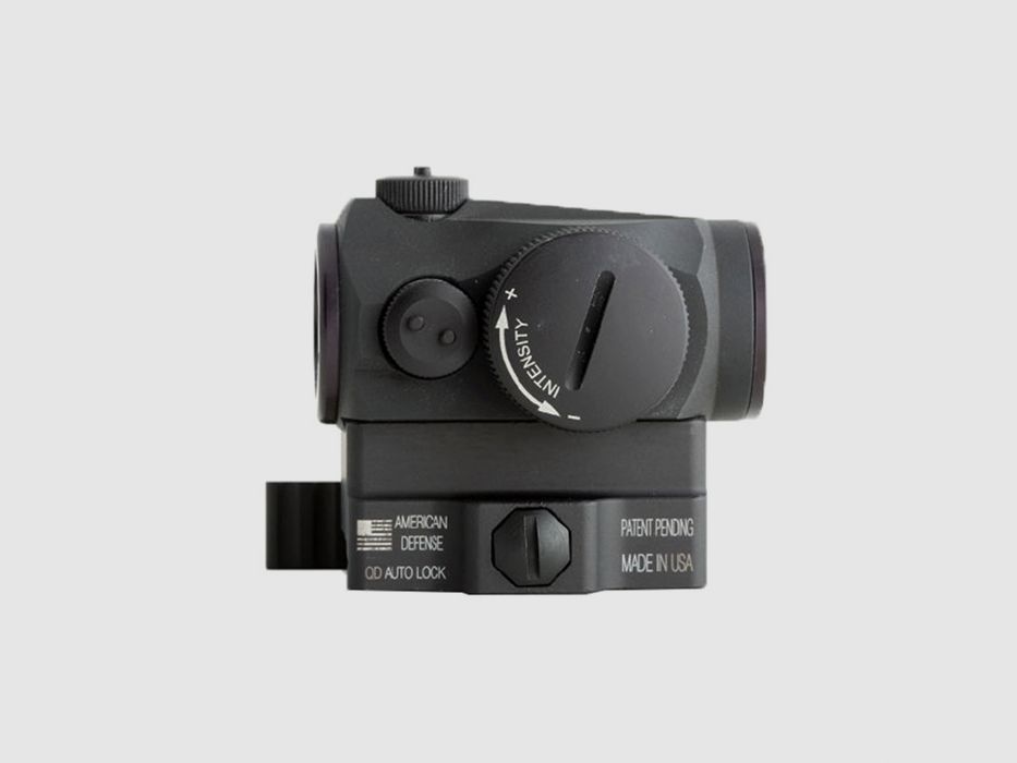 AMERICAN DEFENSE MANUFACTURING MOUNTS AMERICAN DEFENSE MANUFACTURING AIMPOINT MICRO T1/T2 CAS-V MOUNT STANDARD LEVER BLACK, image 3 of 4