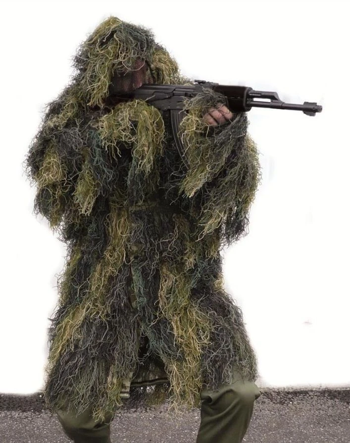 Ghillie Suit Parka Woodland – sniper camouflage