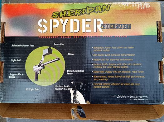 sehr Seltene Sheridan Spyder Compact "CO2" semi-automatic #neuwertig 