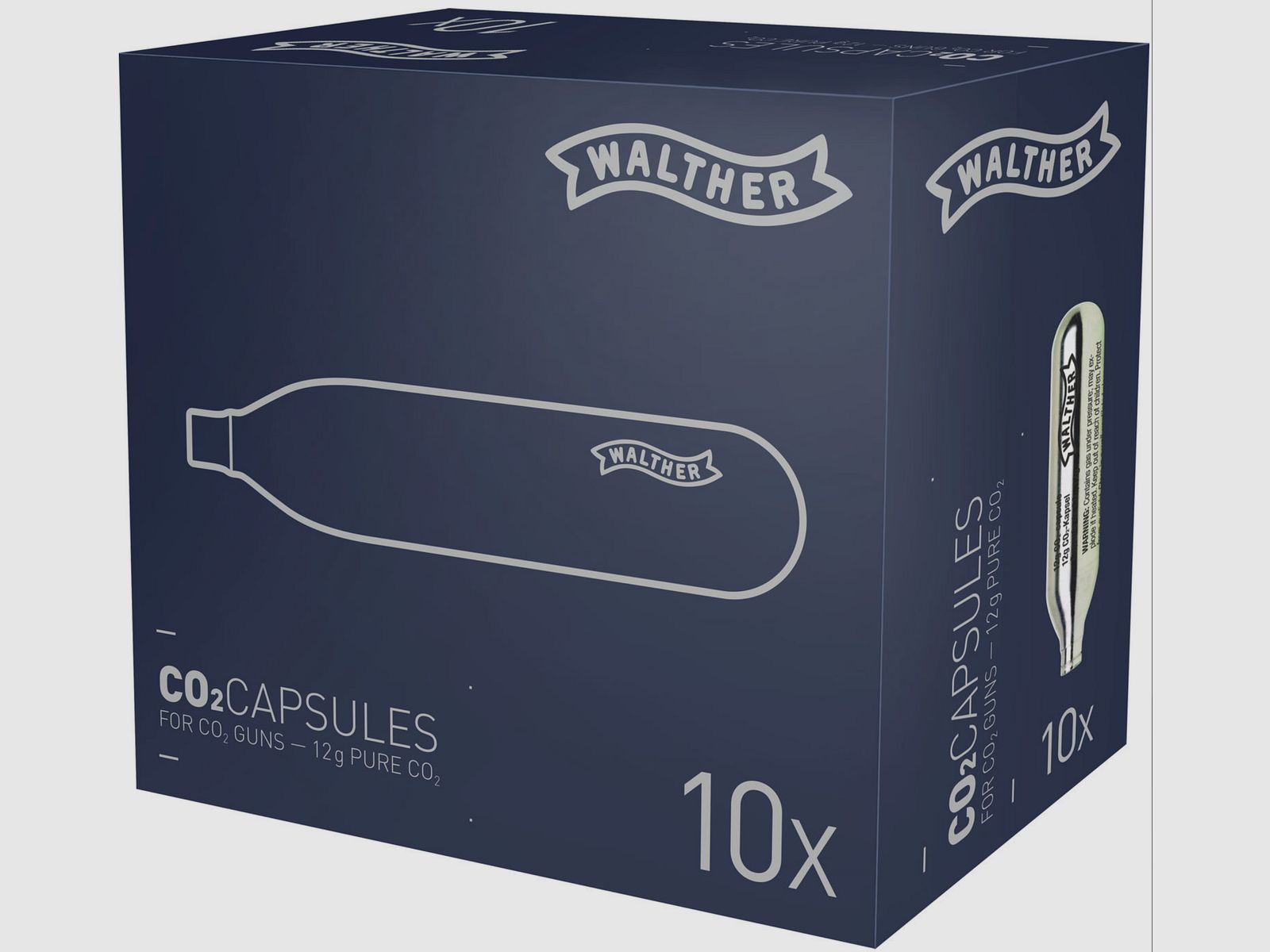 Umarex 4.1682-1 Walther 12g CO2 Kapseln 10 St.