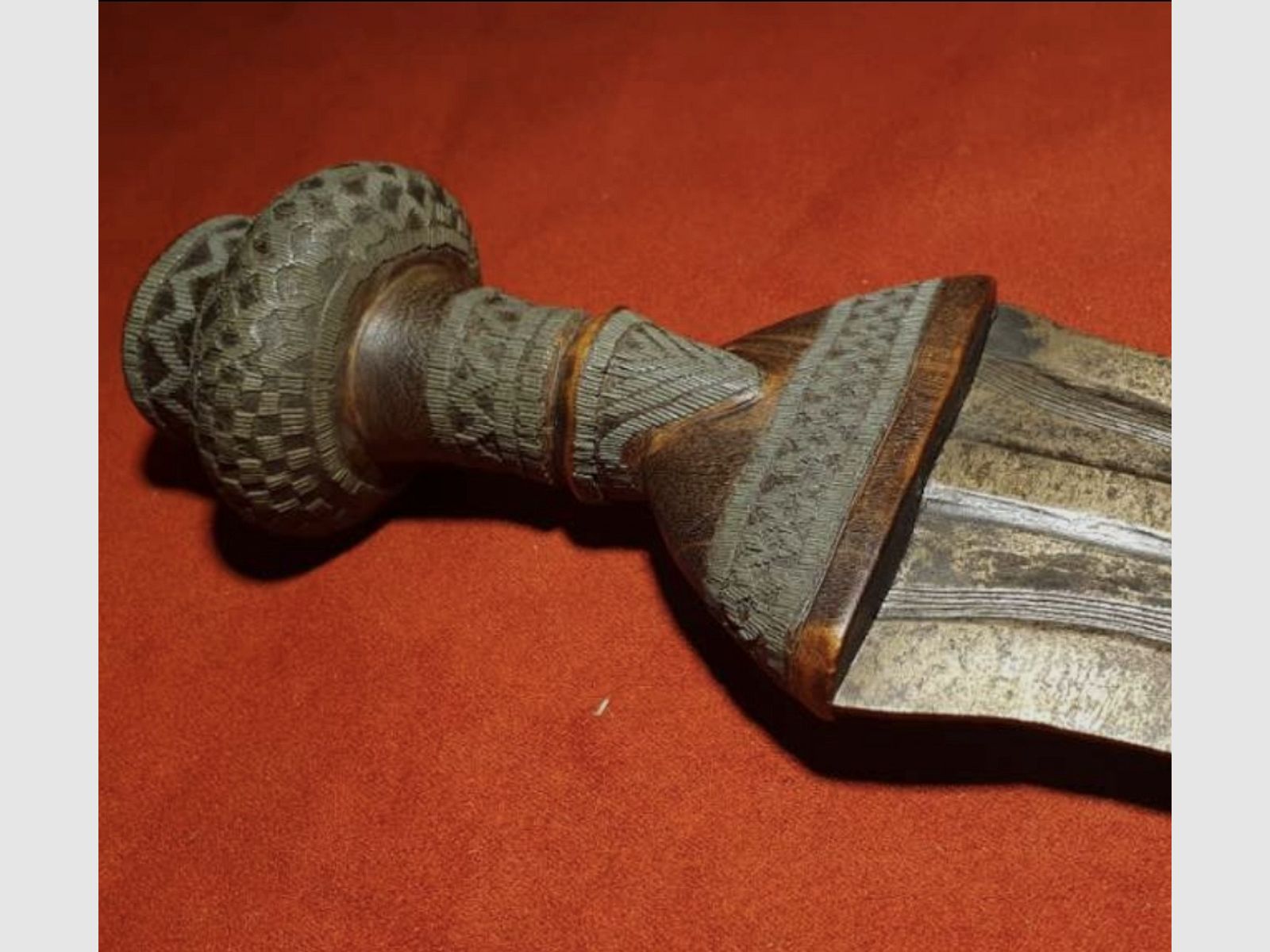 Bushono Ikula, épée de cérémonie Kurz/Zeremonienschwert Congo belge