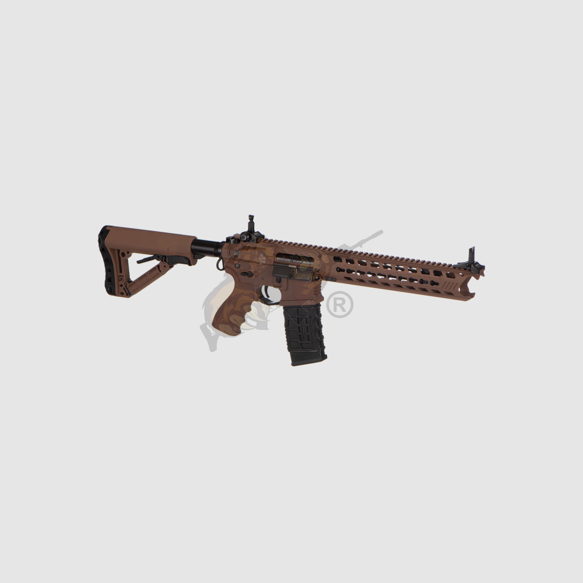 G&G GC16 Predator with ETU in Coyote Airsoft S-AEG free from 18, image 6 of 7