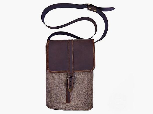 AKAH Messenger-Tasche Wollfilz