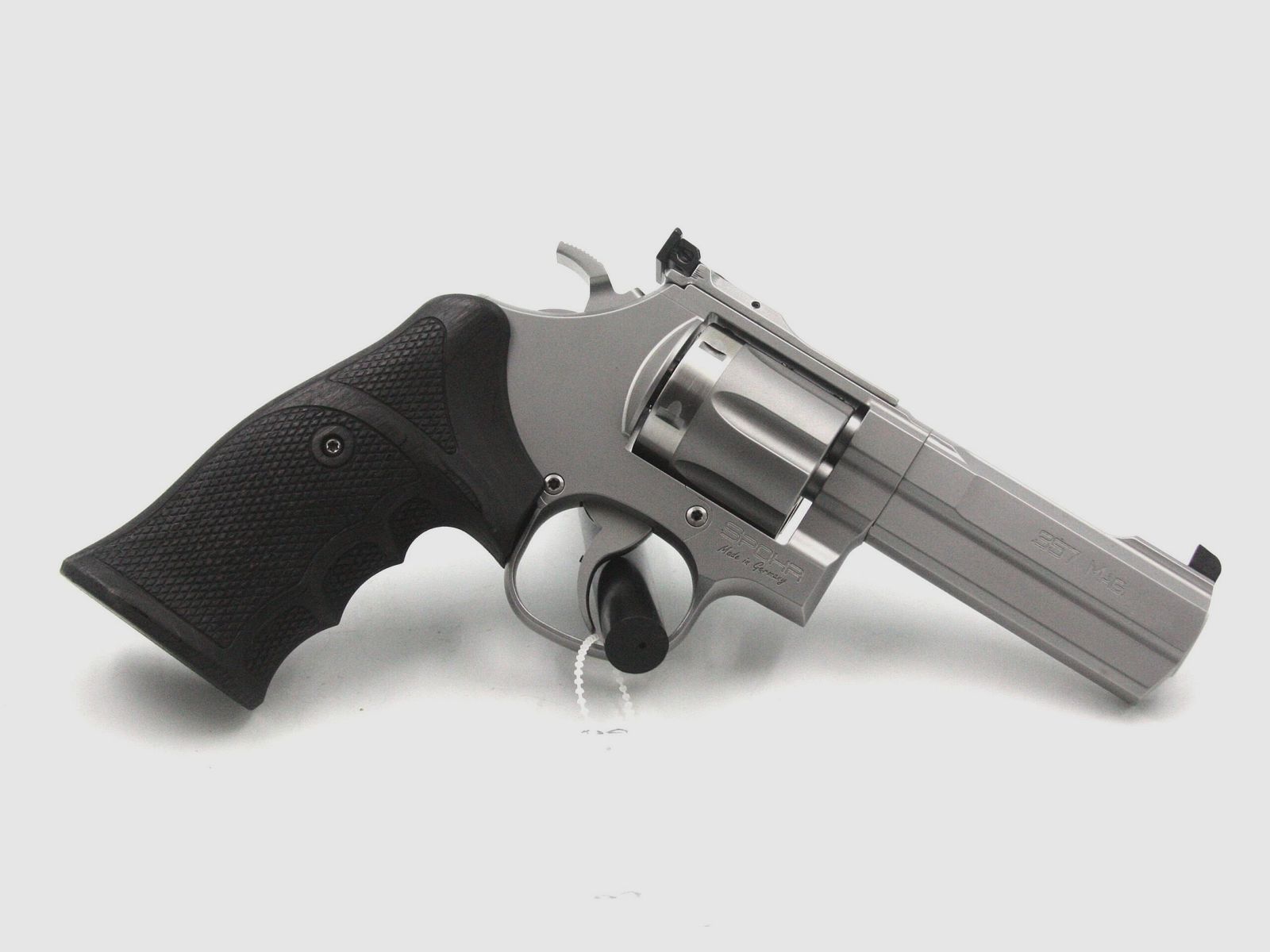 Spohr L562 Standard Revolver, RVS, .357 Mag., 4" Loop, afbeelding 2 van 2