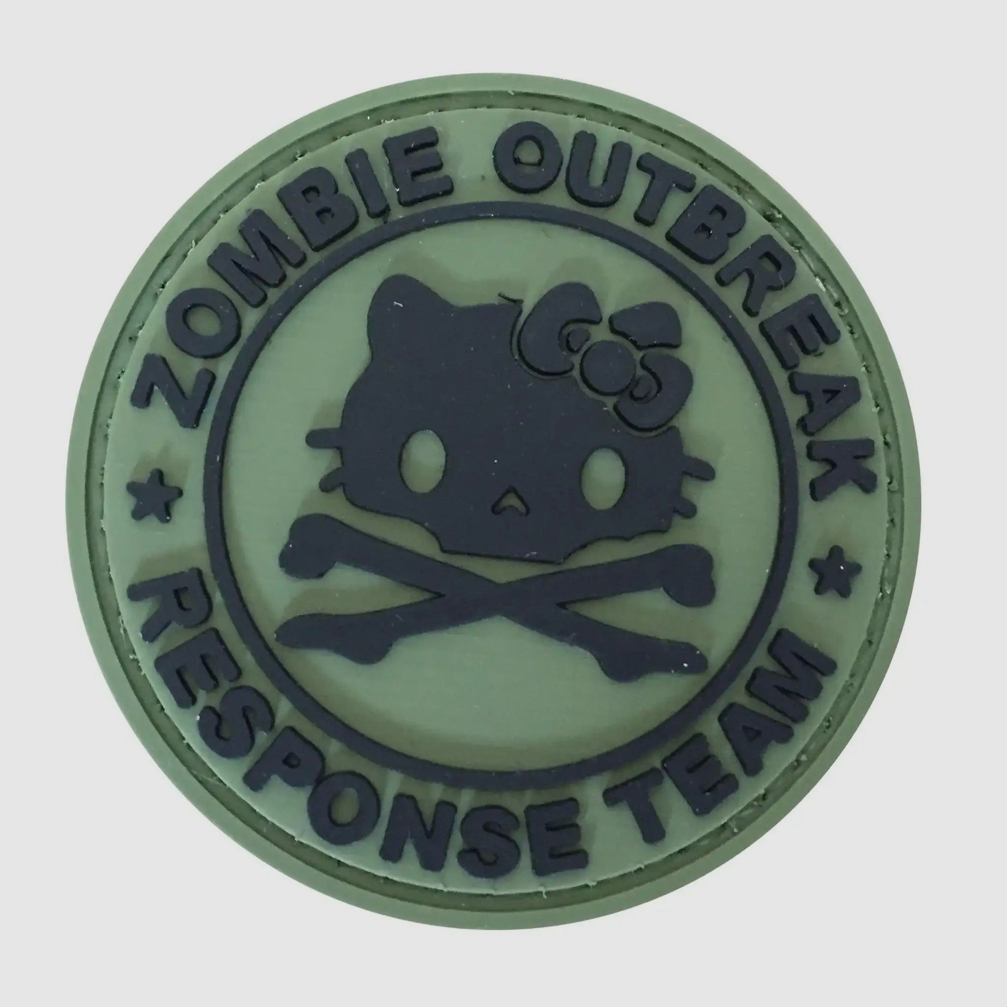 ASMC ASMC 3D Patch Zombie Outbreak Response Team Kitty