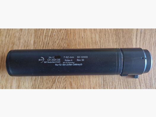B&T Rotex-X silenciador .30 con cierre rápido en OVP (Brügger& Thomet, A2, NATO, QDN, .308, .223, Cerakote)