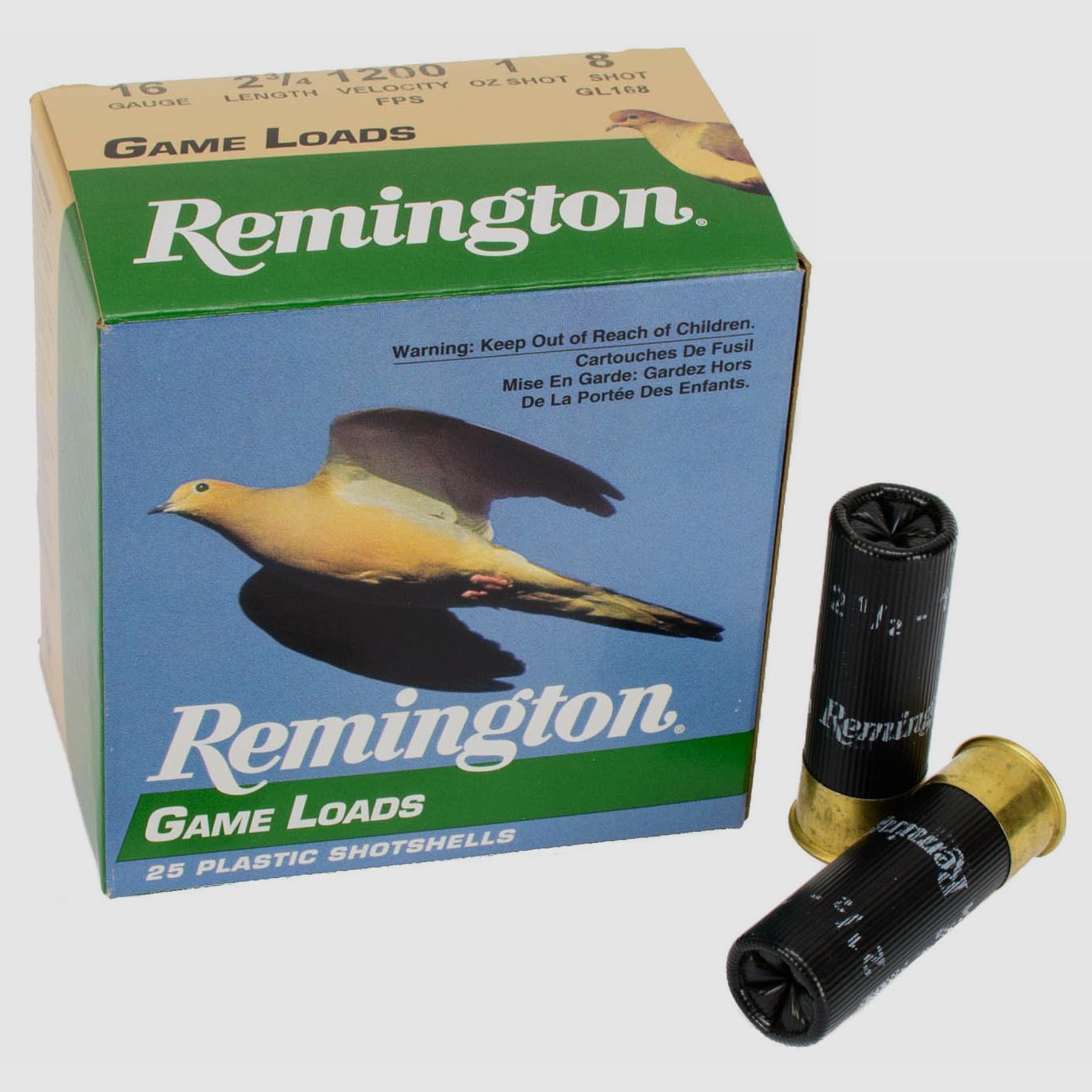 Jagdkartuschen 16/70 REMINGTON Game Load 28gr. P-8, Bild 2 von 2