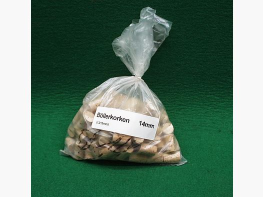 Böllerkorken Naturkork 14mm