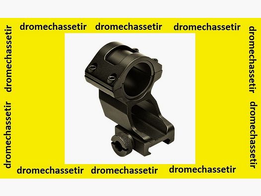 Anneau de montage tactique pour rail picatinny, Haut, diametre 30mm et 25,4mm