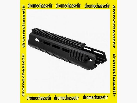 Garde main medium Triangulaire pour AR-15, rail MLOK, Noir, Nc Star