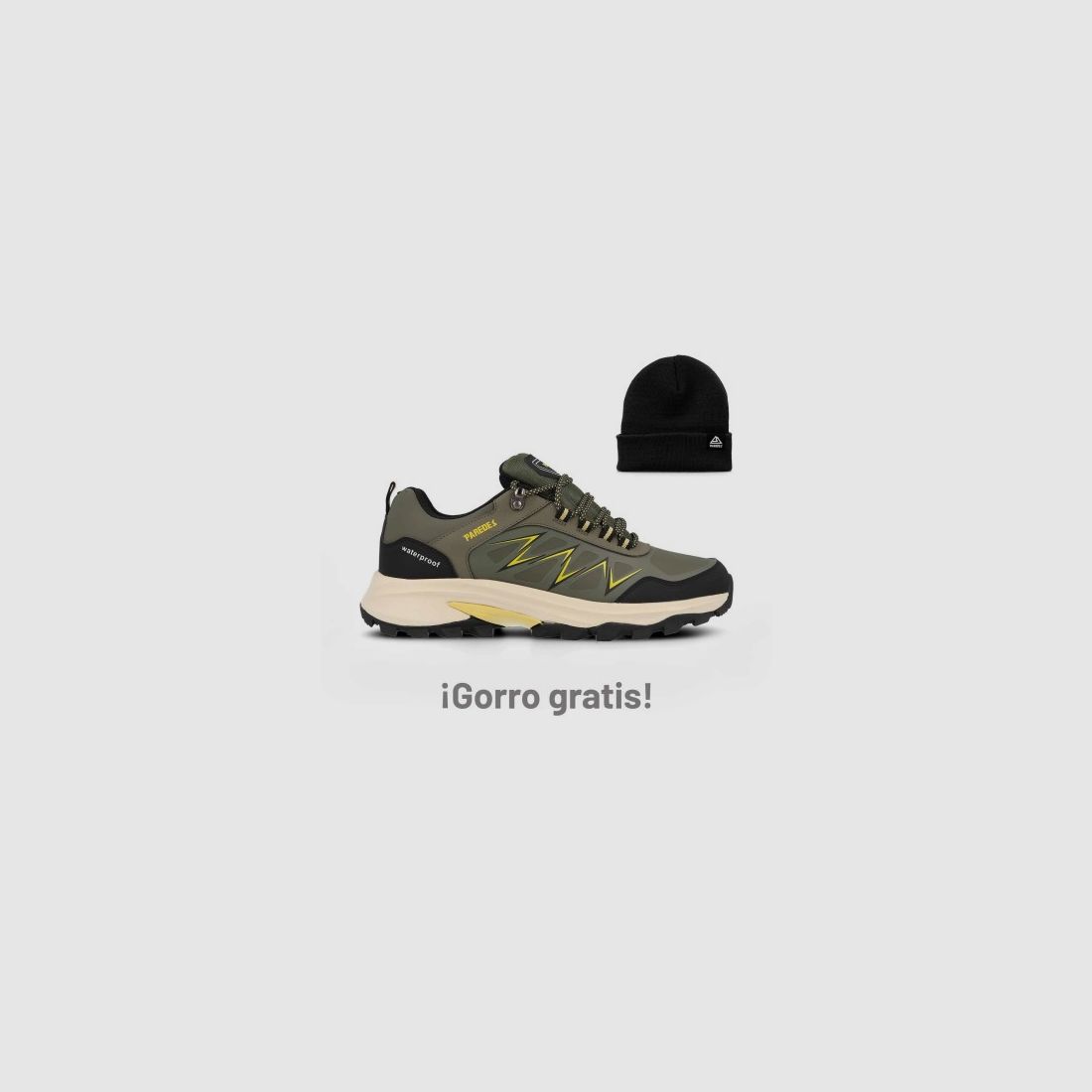 Paredes Trekking-Schuhe Herren Abanto kaki, Bild 7 von 13
