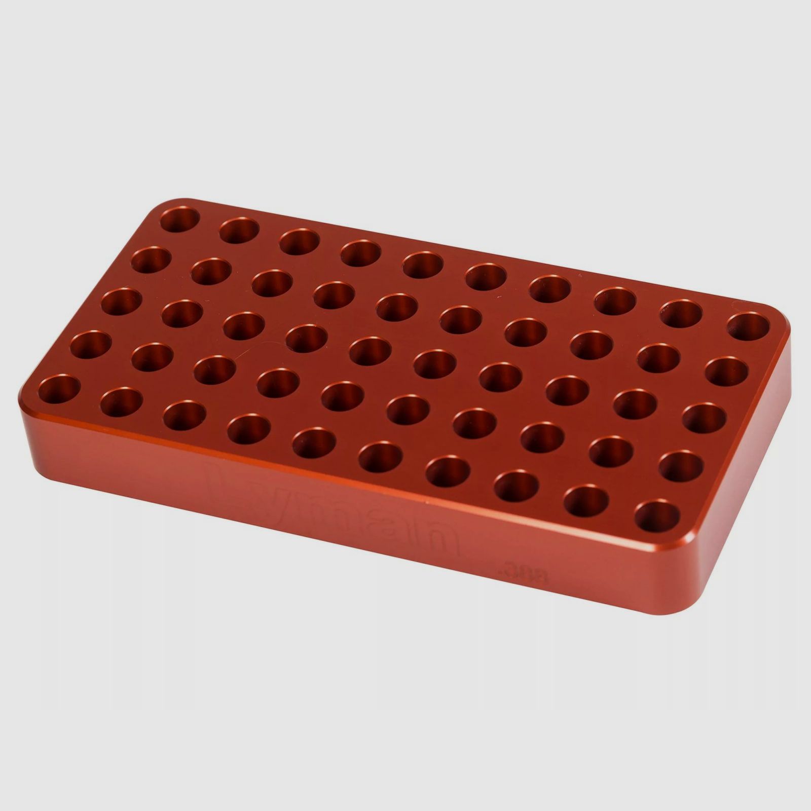 Lyman Aluminium Ladeblock .388 Durchmesser für 50 Hülsen