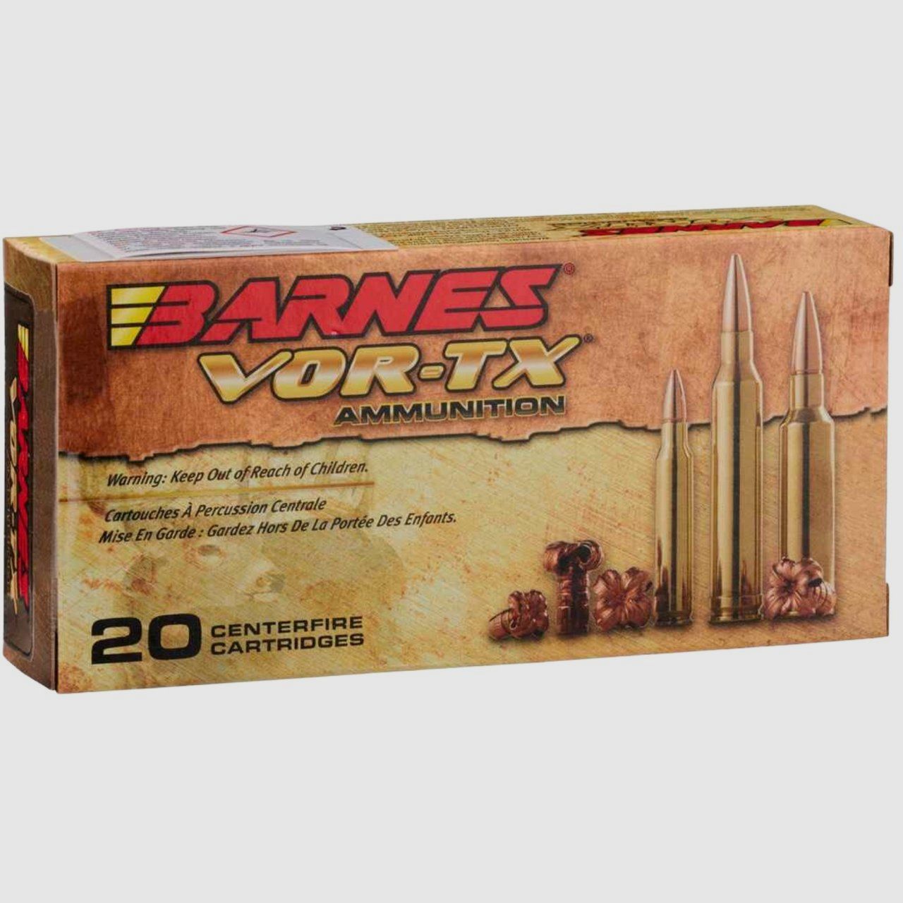 Barnes .300 Win. Mag. VOR-TX TTSX BT bleifrei 165gr - 20 Stk