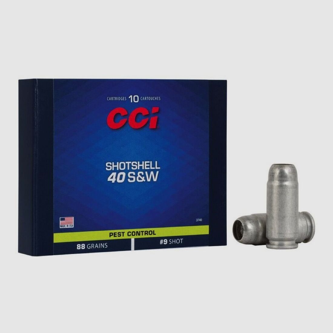 CCI Shotshell 88grs Nr9 10St .40S&W