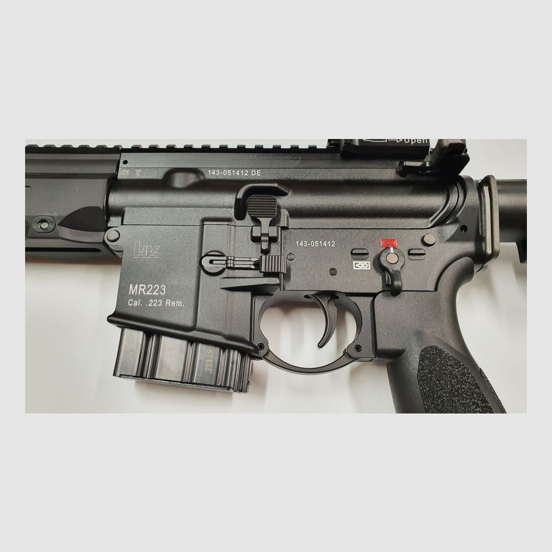 Heckler&Koch MR223 A3 Slimline 14,5" SPORT Sonder-Edition, Schwarz .223Rem Black BKA-Bescheid