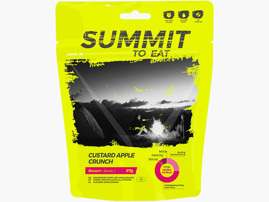 Summit To Eat Vanillepudding mit Äpfeln und Knusperstückchen