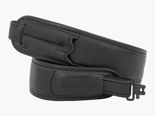 BLASER - Geweerband Leer Zwart