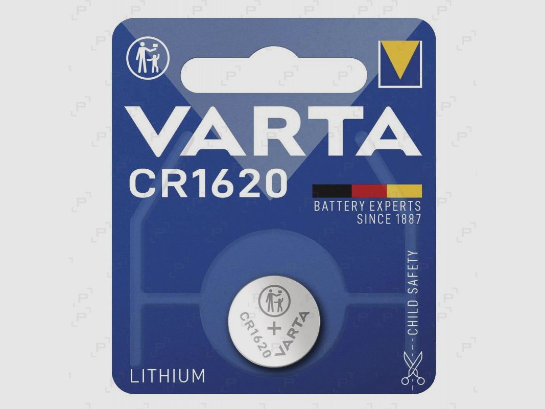 Blister di 1 batteria al litio VARTA CR1620 3V