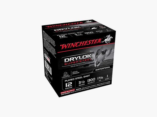 Winchester Drylok HP C.12/89 44g Patrone Stahl*