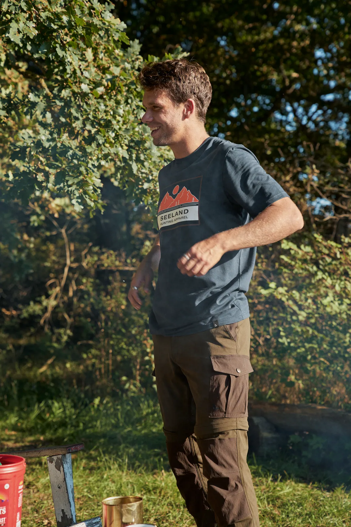 Birch Zip-off Bukser Grizzly Brown